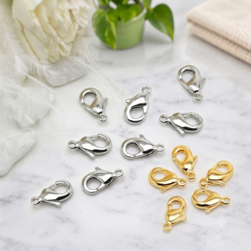 Silver & Golden Lobster Hooks – Pack of 100 Pcs